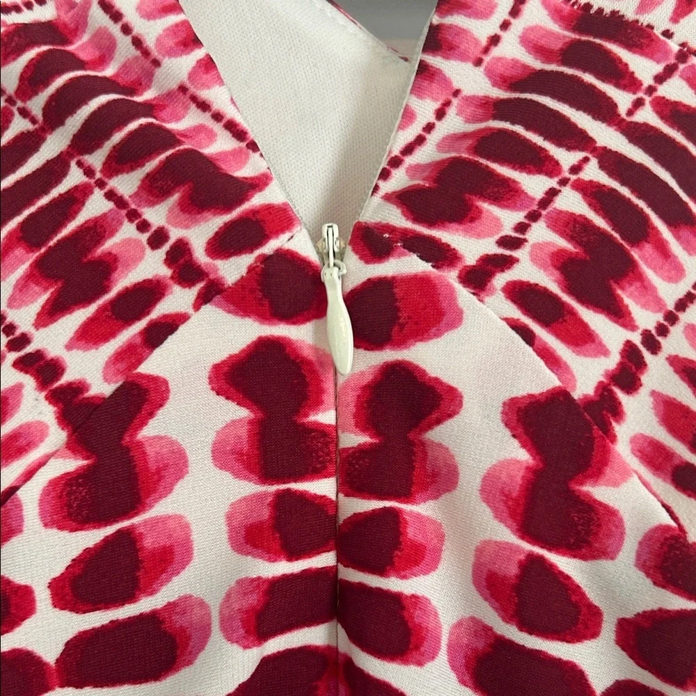 Pink, Red and White Maxi Dress - Picture 6 of 6